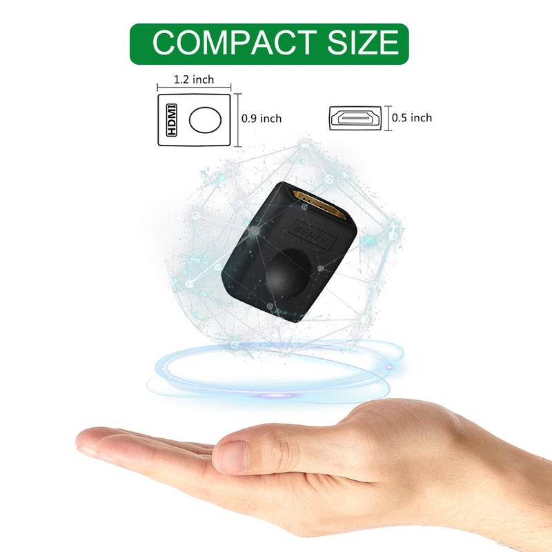 BENFEI 4K HDMI Coupler, 2 Pack HDMI Female to Female Adapter - Image 5